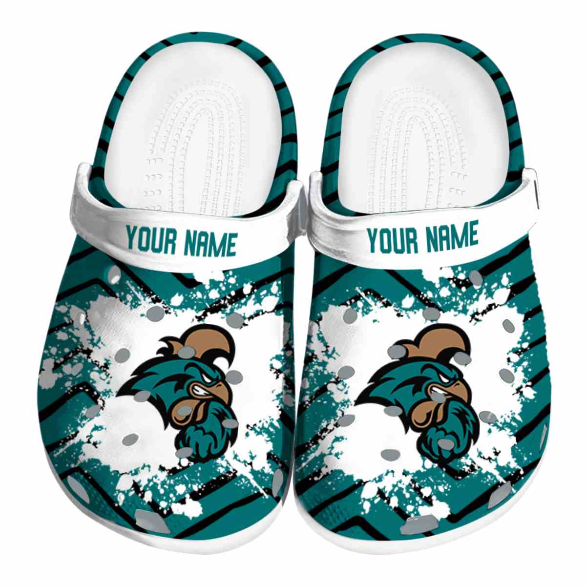 Coastal Carolina Chanticleers 2025 NCAA Sport Crocs Clogs For Men Women and Kids - GNL1461578