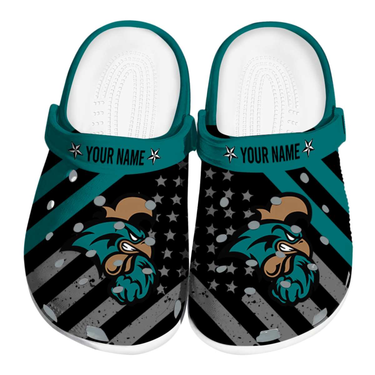 Coastal Carolina Chanticleers 2025 NCAA Sport Crocs Clogs For Men Women and Kids - GNL1461585