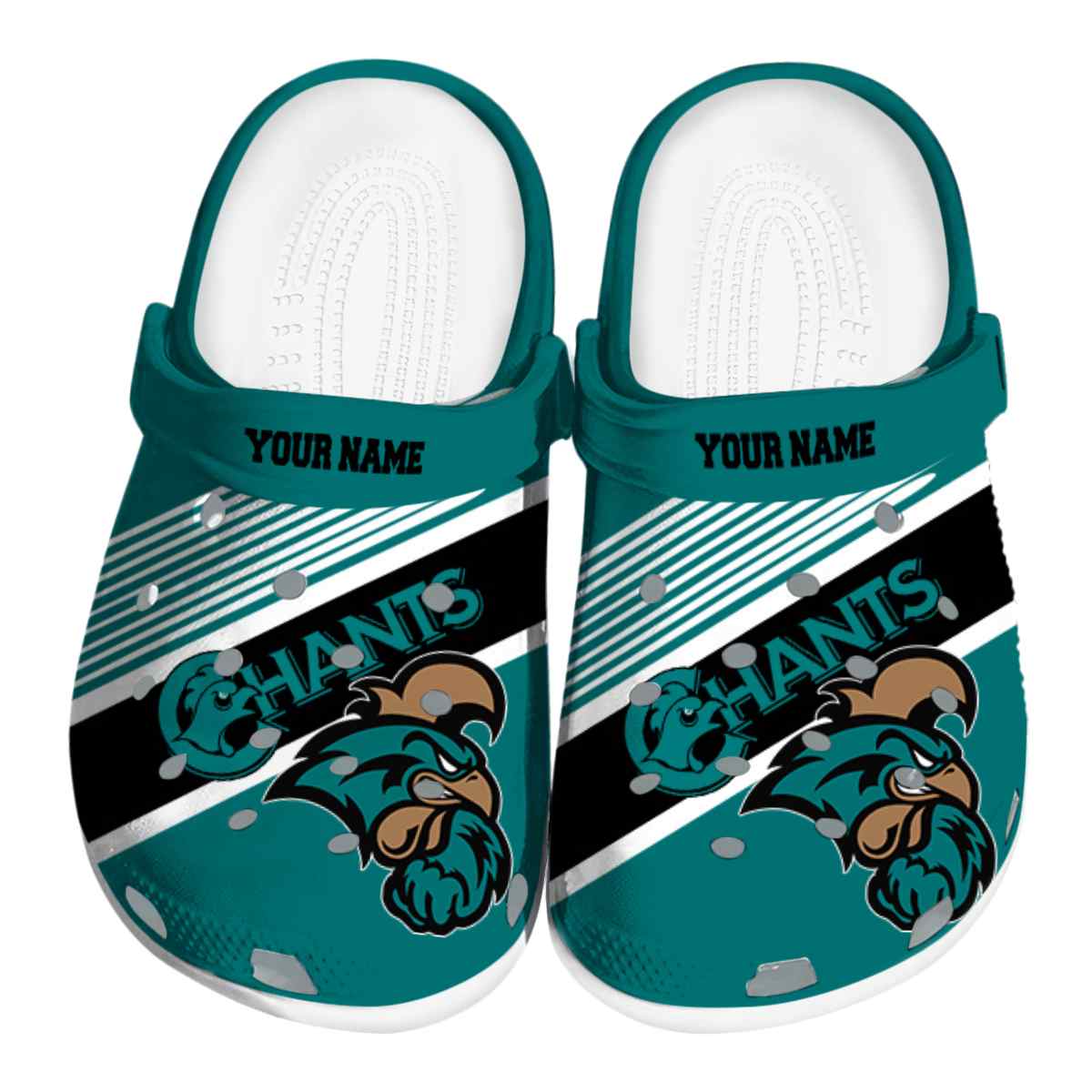 Coastal Carolina Chanticleers 2025 NCAA Sport Crocs Clogs For Men Women and Kids - GNL1461609