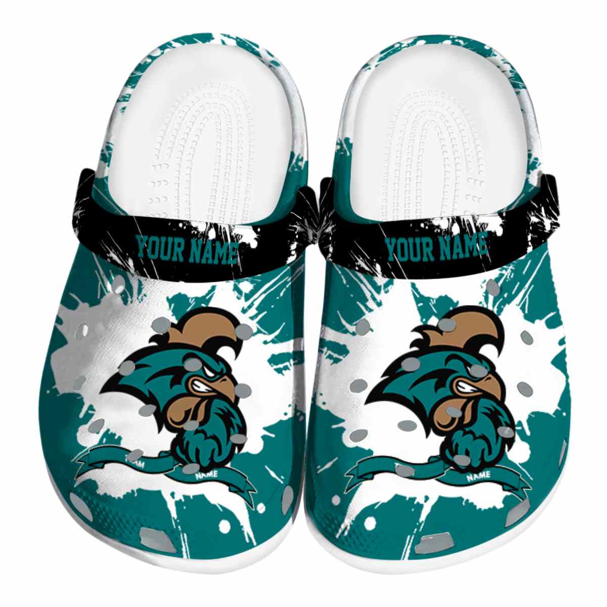 Coastal Carolina Chanticleers 2025 NCAA Sport Crocs Clogs For Men Women and Kids - GNL1461593