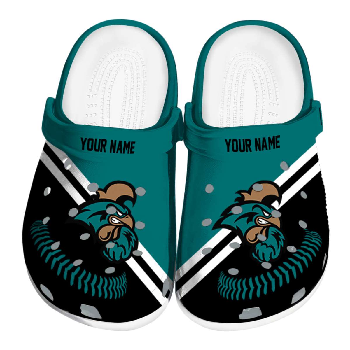Coastal Carolina Chanticleers 2025 NCAA Sport Crocs Clogs For Men Women and Kids - GNL1461580