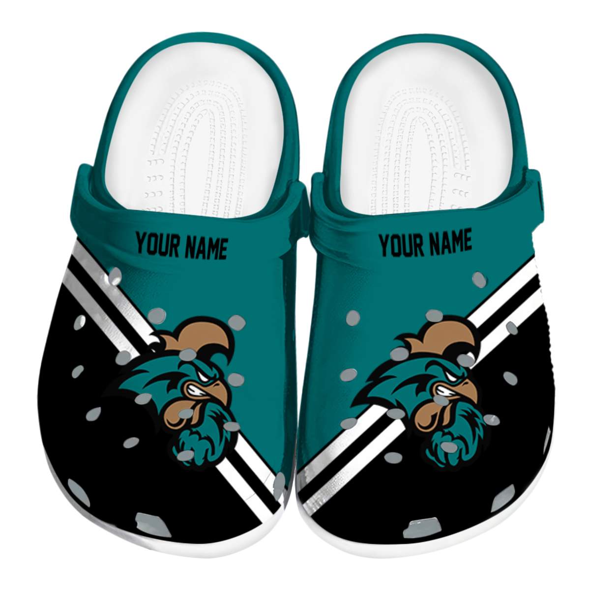 Coastal Carolina Chanticleers 2025 NCAA Sport Crocs Clogs For Men Women and Kids - GNL1461599