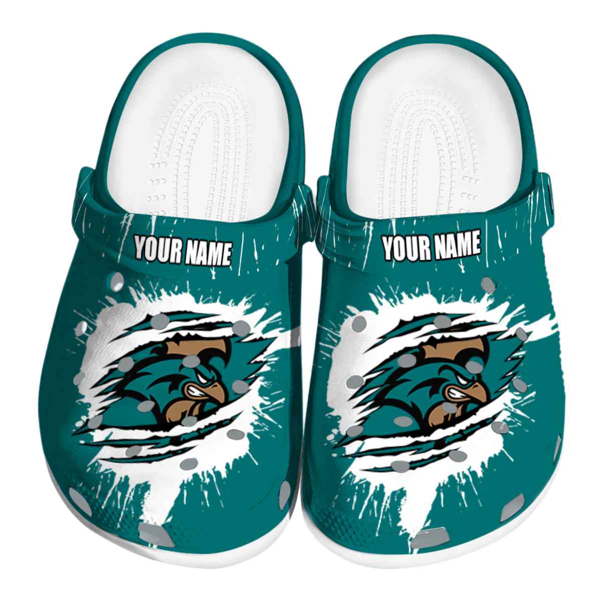 Coastal Carolina Chanticleers 2025 NCAA Sport Crocs Clogs For Men Women and Kids - GNL1461595