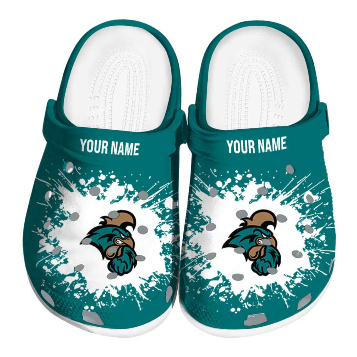 Coastal Carolina Chanticleers 2025 NCAA Sport Crocs Clogs For Men Women and Kids - GNL1461607