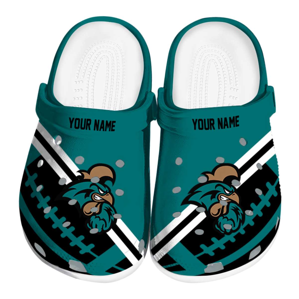 Coastal Carolina Chanticleers 2025 NCAA Sport Crocs Clogs For Men Women and Kids - GNL1461606