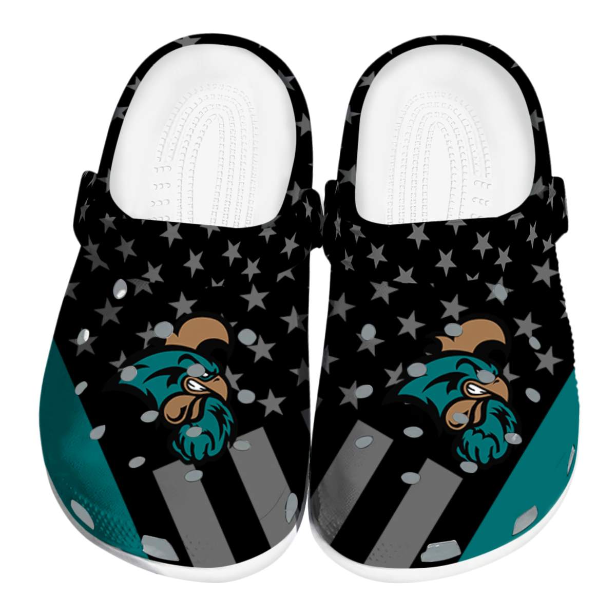 Coastal Carolina Chanticleers 2025 NCAA Sport Crocs Clogs For Men Women and Kids - GNL1461605
