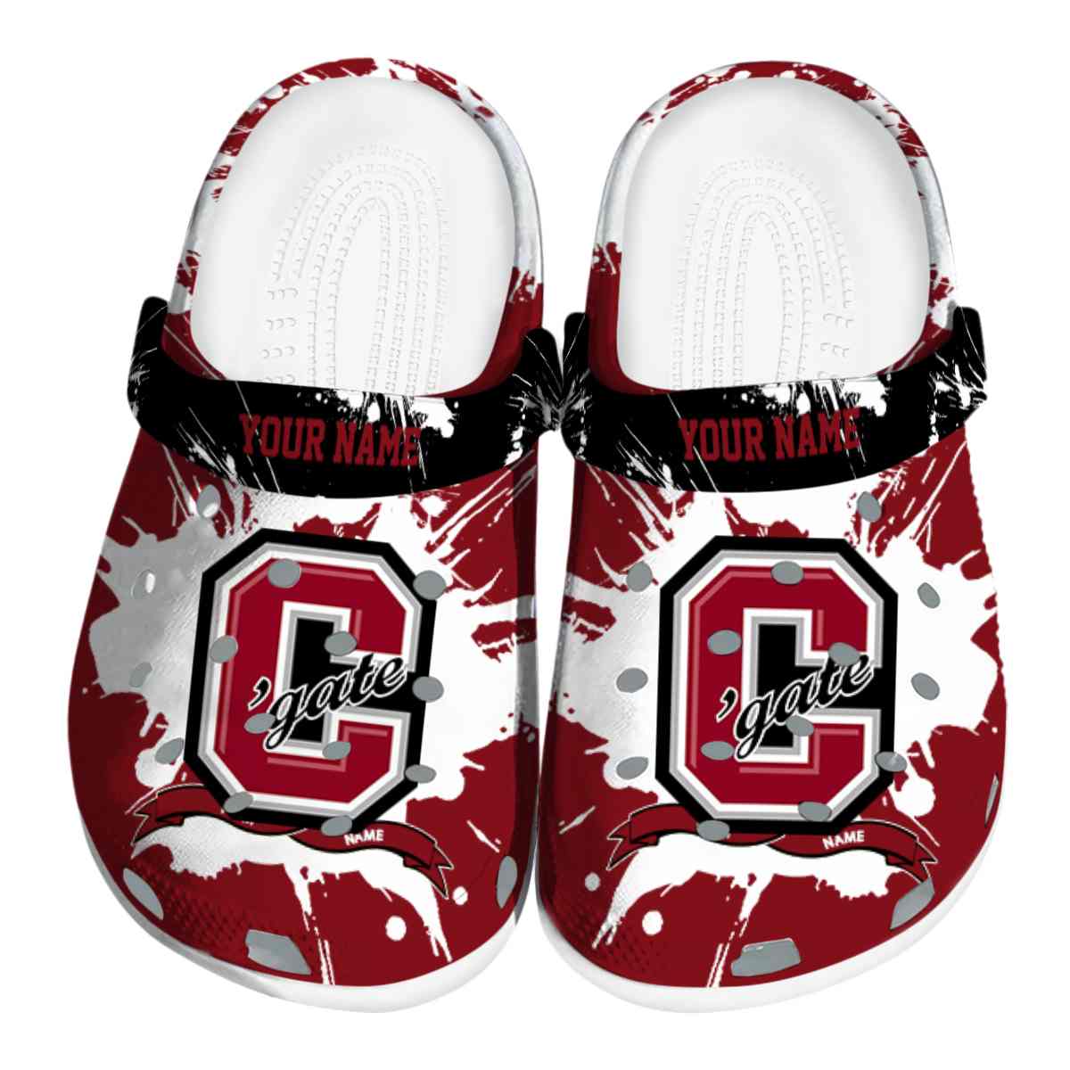 Colgate Raiders 2025 NCAA Sport Crocs Clogs For Men Women and Kids - GNL1461629
