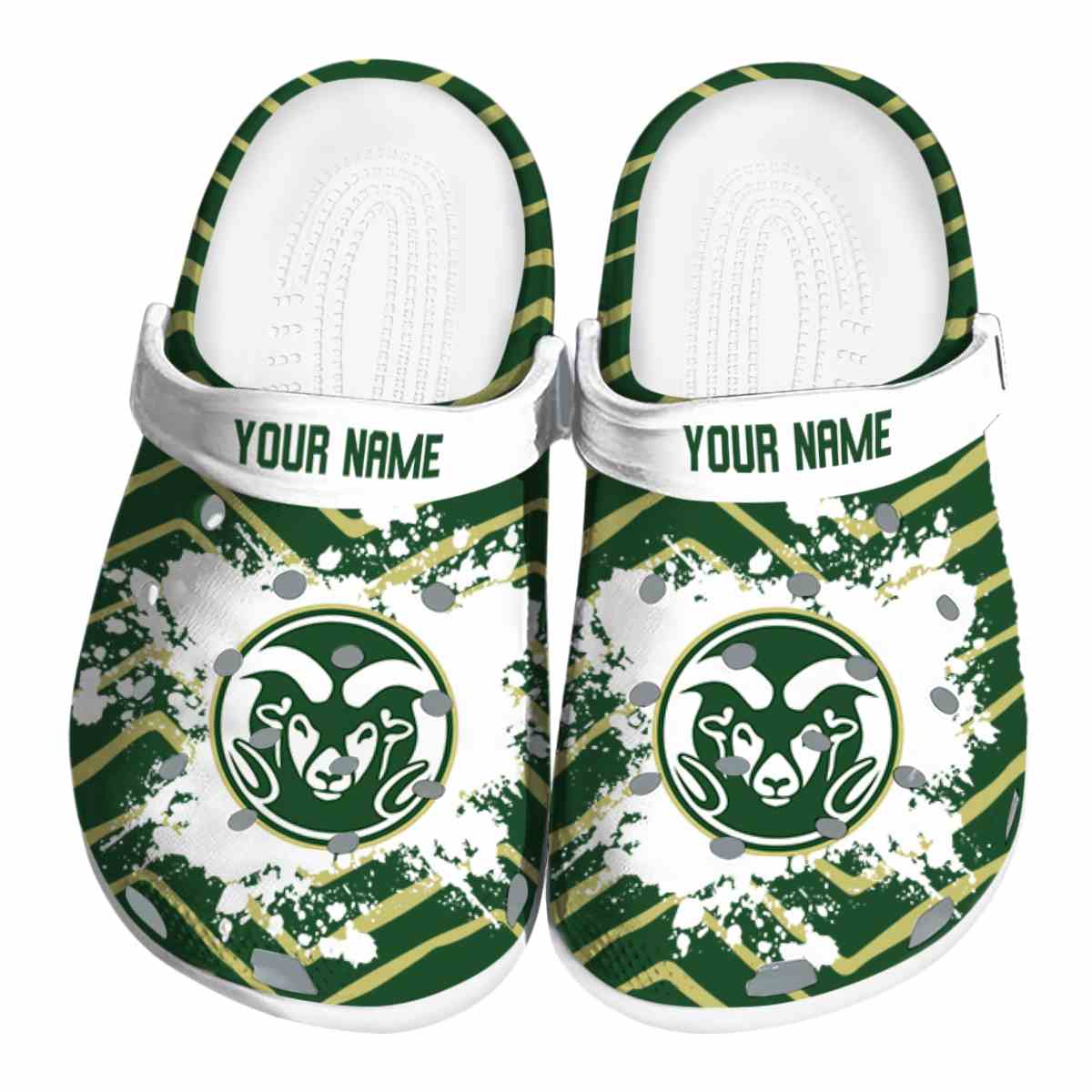 Colorado State Rams 2025 NCAA Sport Crocs Clogs For Men Women and Kids - GNL1461681