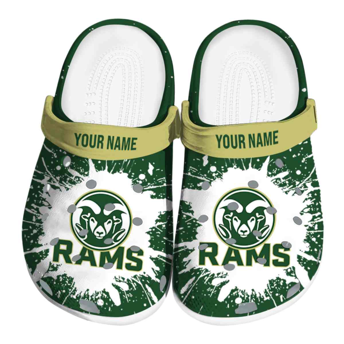 Colorado State Rams 2025 NCAA Sport Crocs Clogs For Men Women and Kids - GNL1461682