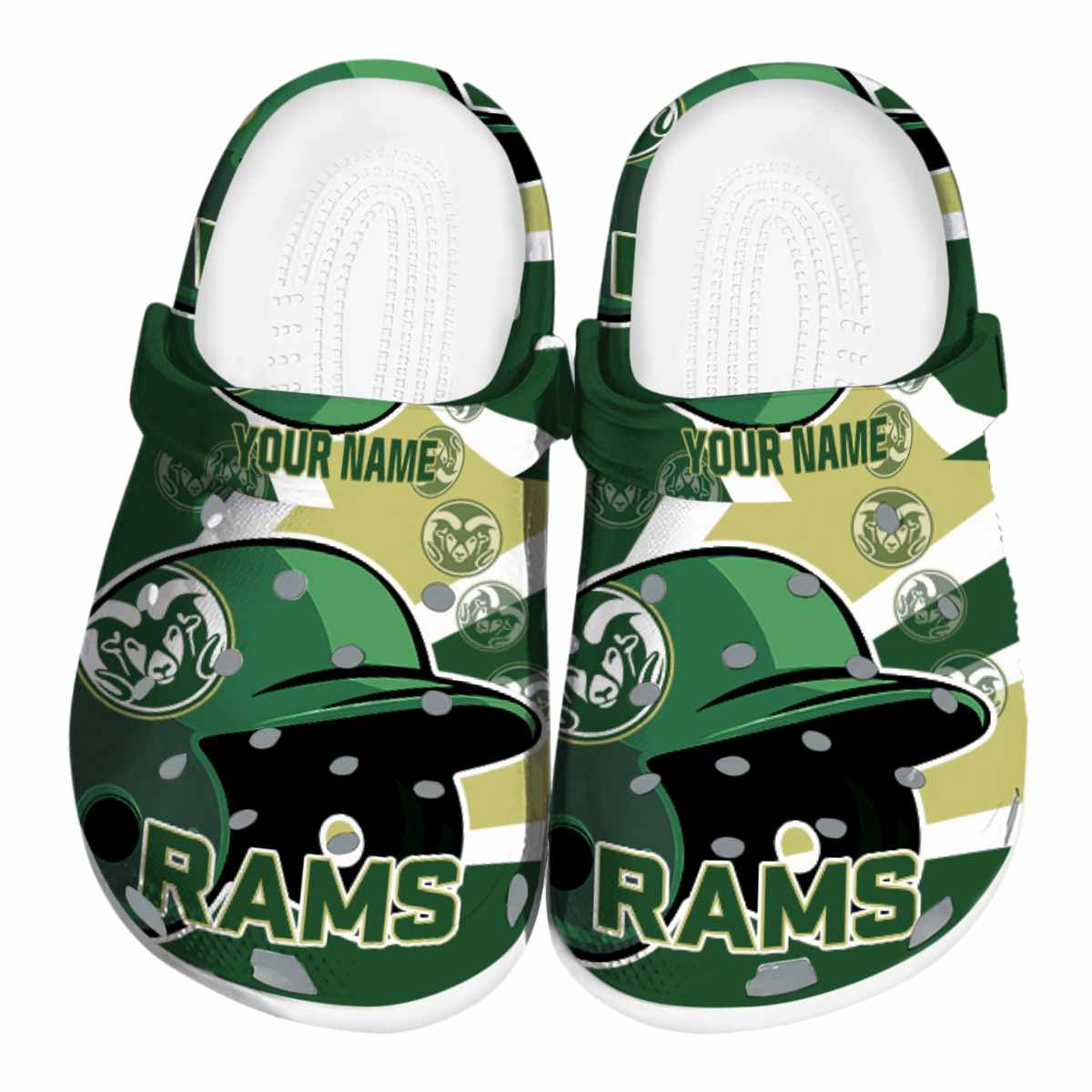 Colorado State Rams 2025 NCAA Sport Crocs Clogs For Men Women and Kids - GNL1461686