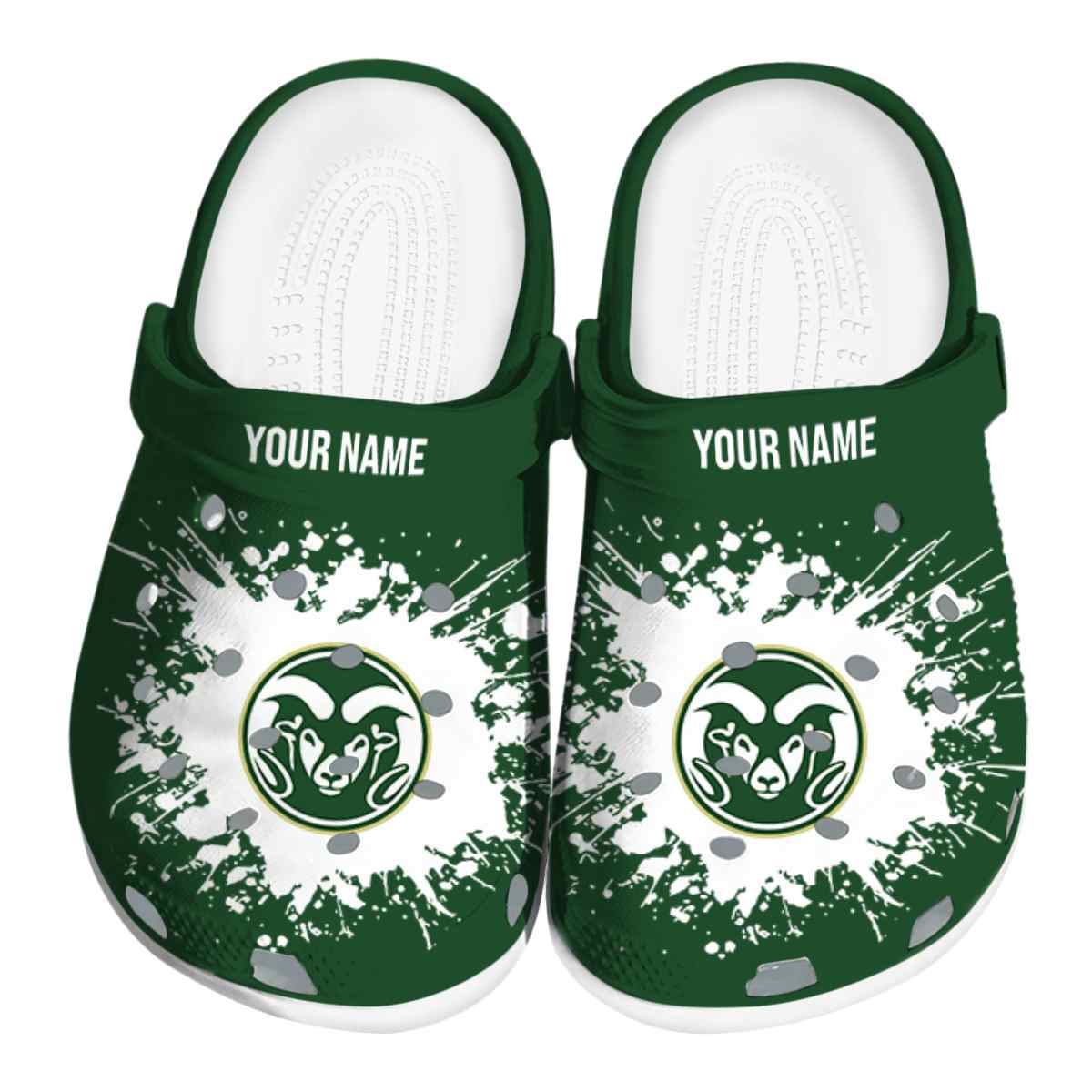 Colorado State Rams 2025 NCAA Sport Crocs Clogs For Men Women and Kids - GNL1461677