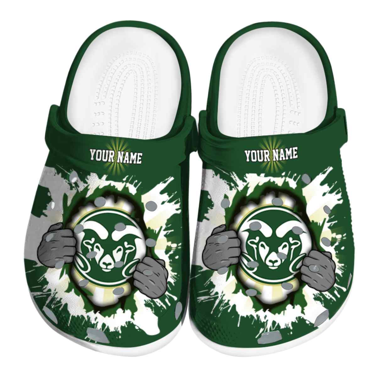 Colorado State Rams 2025 NCAA Sport Crocs Clogs For Men Women and Kids - GNL1461673