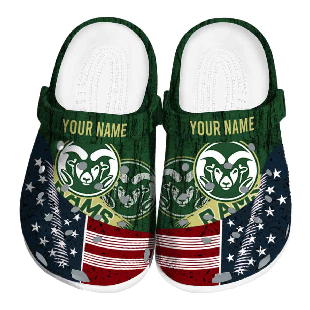 Colorado State Rams 2025 NCAA Sport Crocs Clogs For Men Women and Kids - GNL1461693