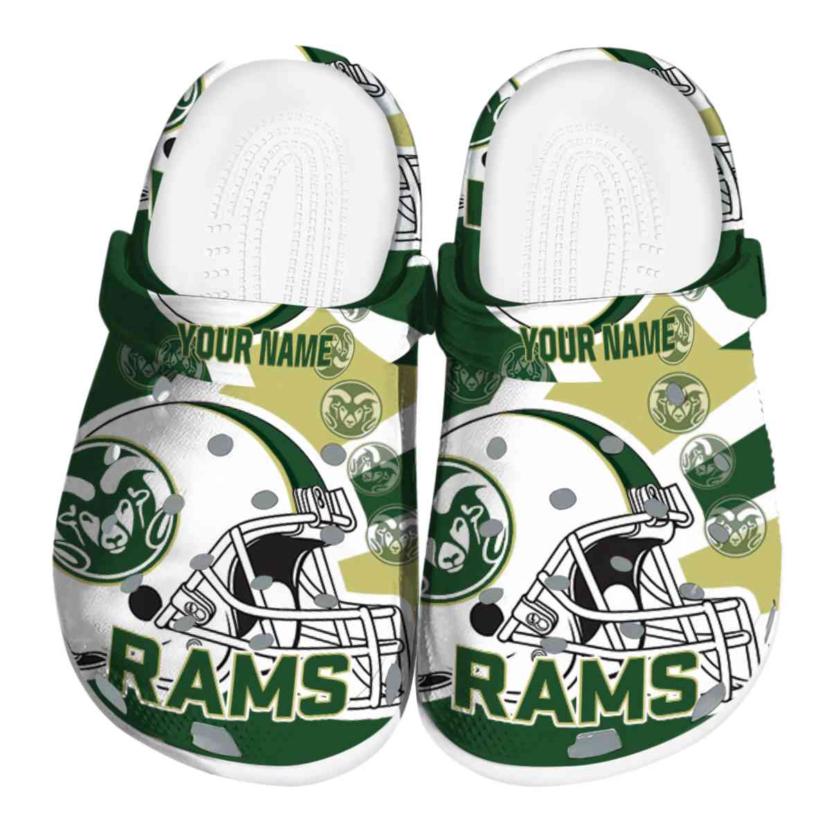 Colorado State Rams 2025 NCAA Sport Crocs Clogs For Men Women and Kids - GNL1461697