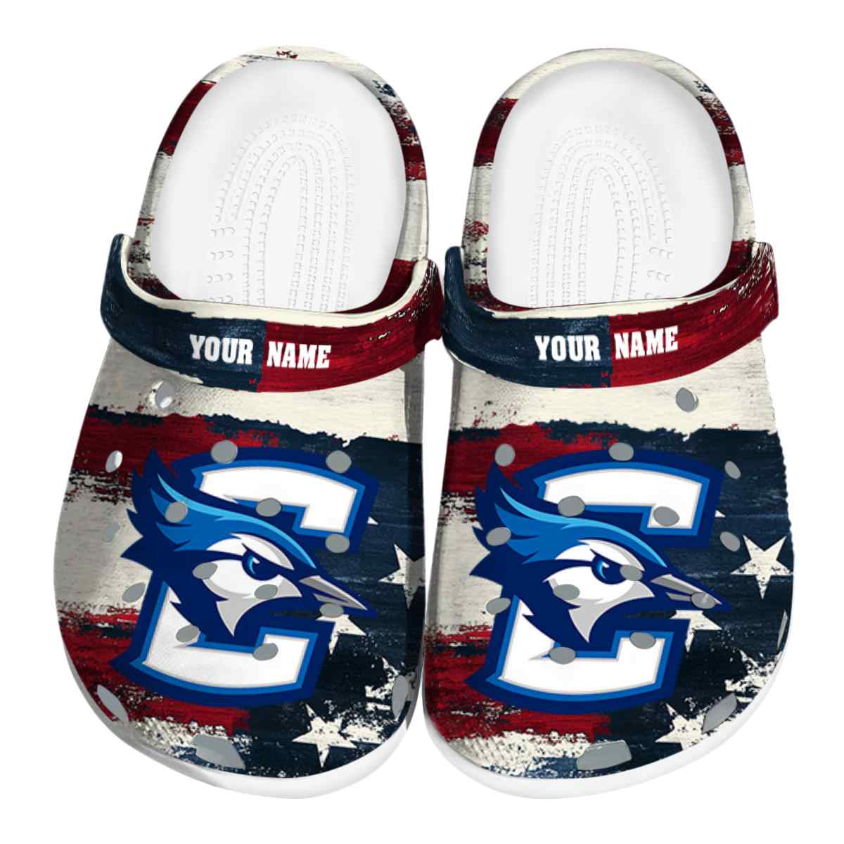 Creighton Bluejays 2025 NCAA Sport Crocs Clogs For Men Women and Kids - GNL1461758