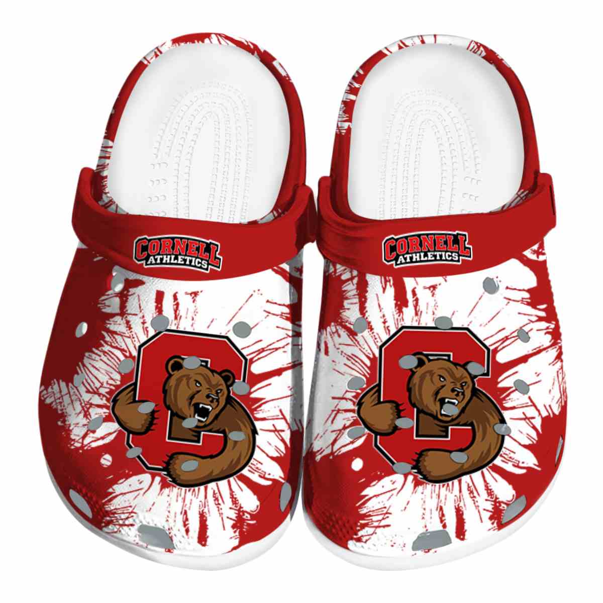 Cornell Big Red 2025 NCAA Sport Crocs Clogs For Men Women and Kids - GNL1461731