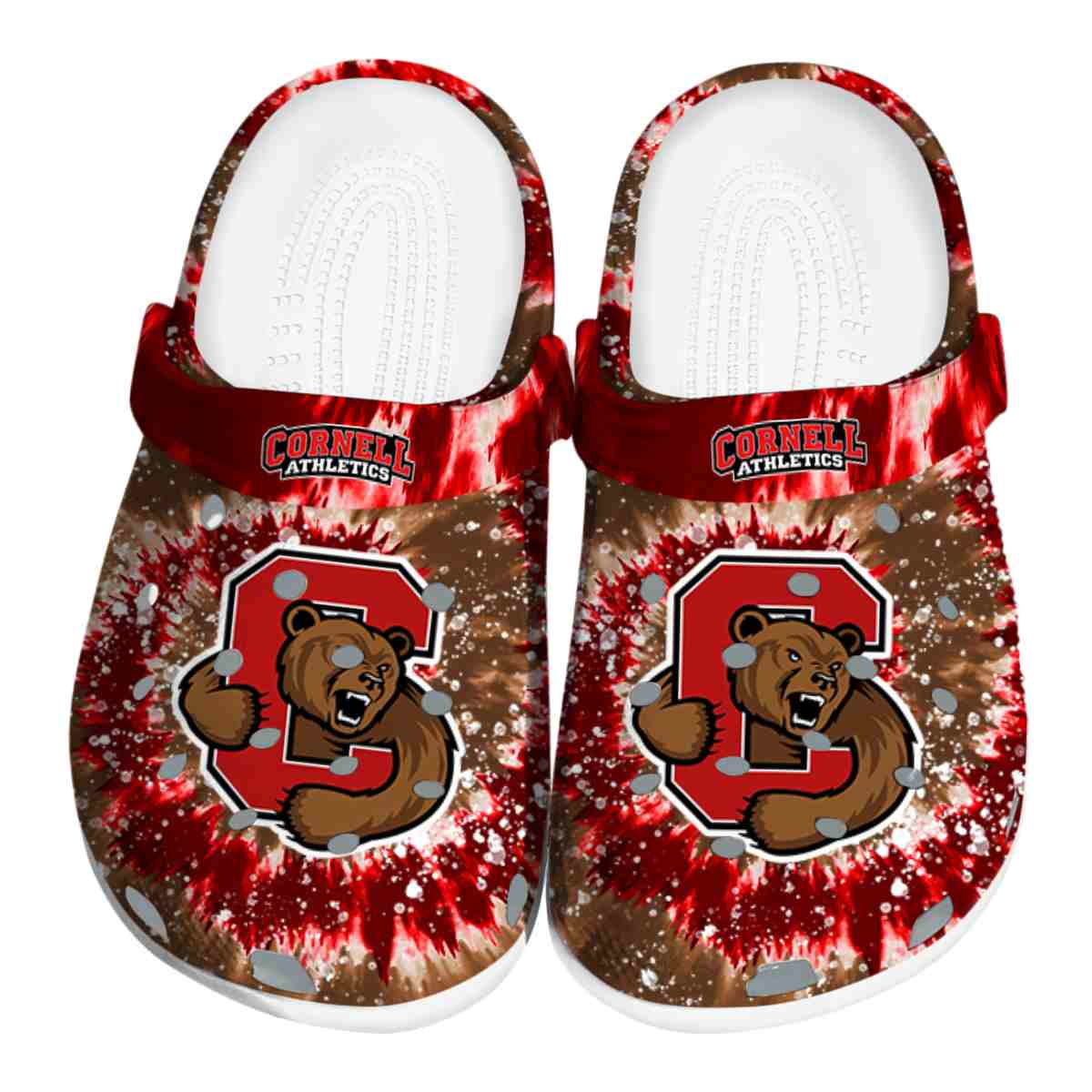 Cornell Big Red 2025 NCAA Sport Crocs Clogs For Men Women and Kids - GNL1461752