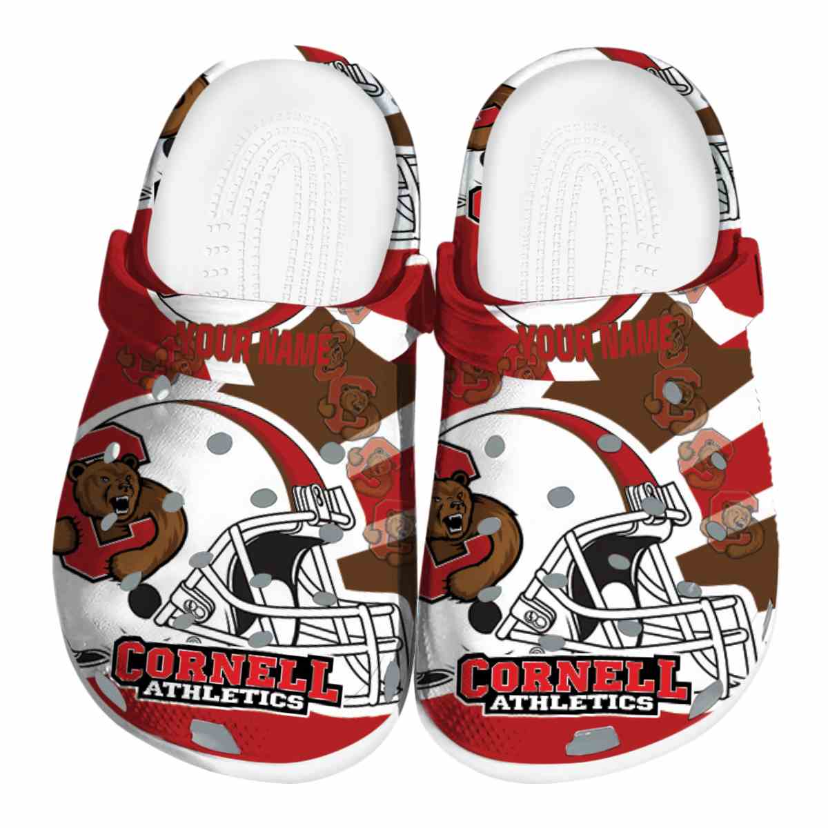 Cornell Big Red 2025 NCAA Sport Crocs Clogs For Men Women and Kids - GNL1461730