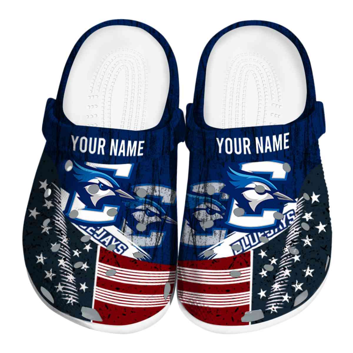 Creighton Bluejays 2025 NCAA Sport Crocs Clogs For Men Women and Kids - GNL1461743