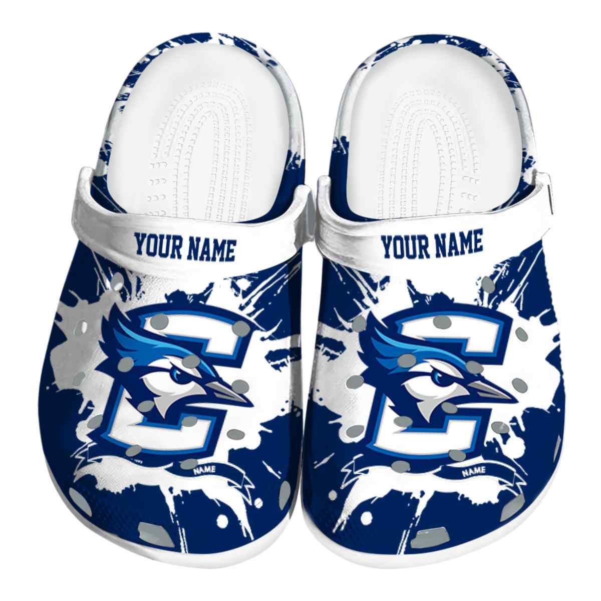 Creighton Bluejays 2025 NCAA Sport Crocs Clogs For Men Women and Kids - GNL1461783