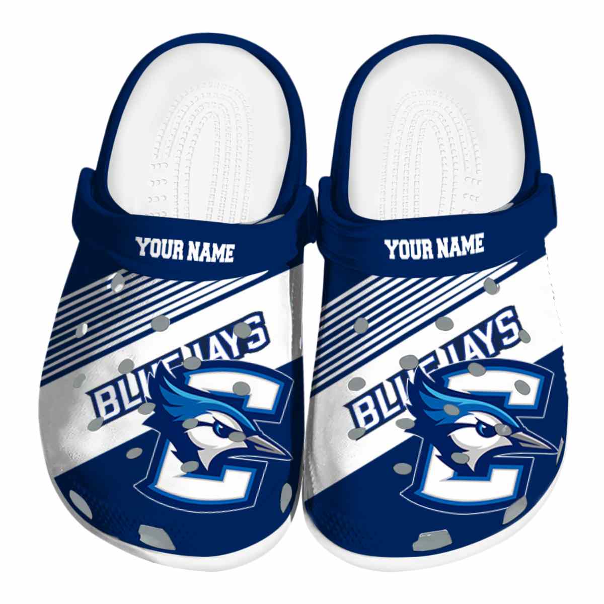 Creighton Bluejays 2025 NCAA Sport Crocs Clogs For Men Women and Kids - GNL1461788