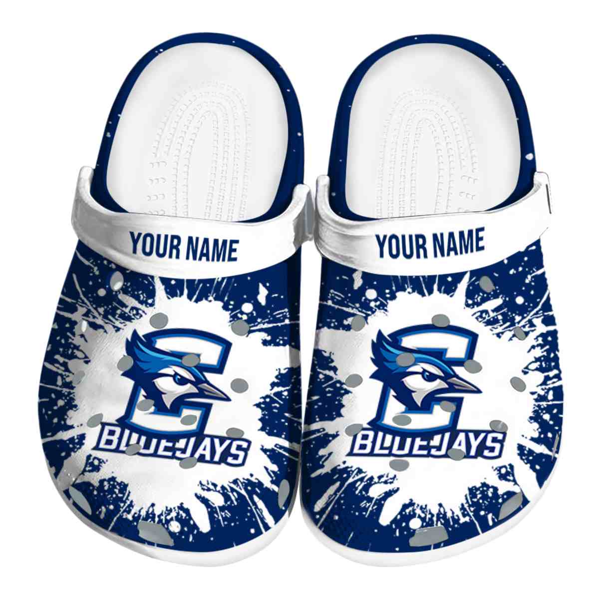 Creighton Bluejays 2025 NCAA Sport Crocs Clogs For Men Women and Kids - GNL1461777