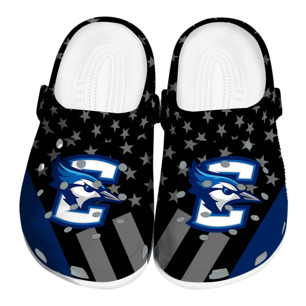Creighton Bluejays 2025 NCAA Sport Crocs Clogs For Men Women and Kids - GNL1461774