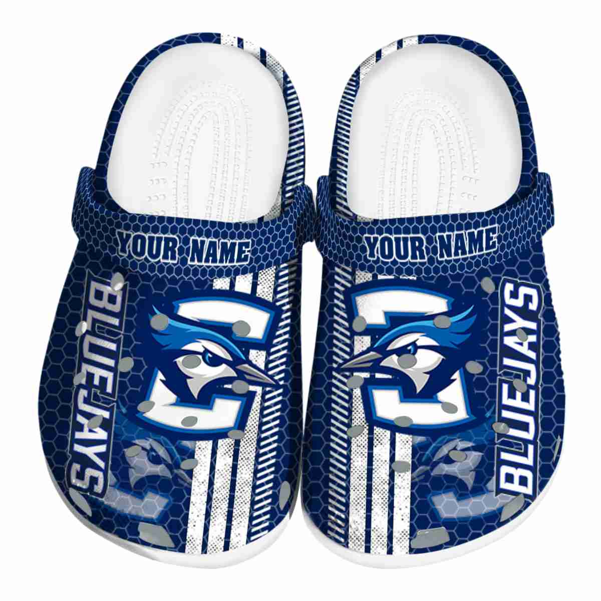 Creighton Bluejays 2025 NCAA Sport Crocs Clogs For Men Women and Kids - GNL1461785