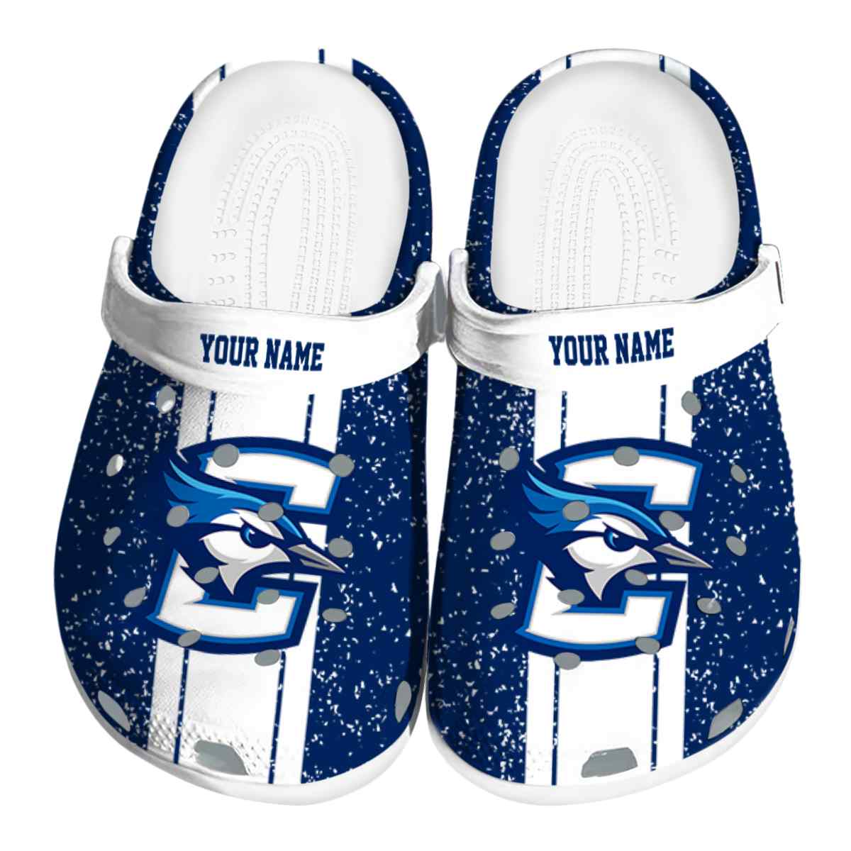 Creighton Bluejays 2025 NCAA Sport Crocs Clogs For Men Women and Kids - GNL1461786