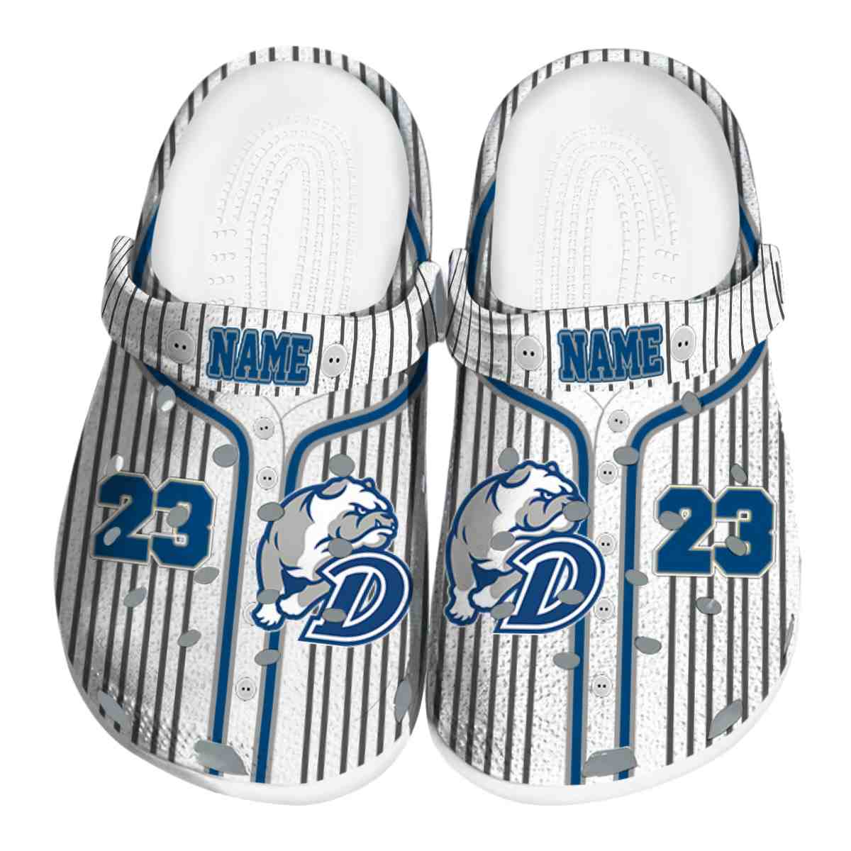 Drake Bulldogs 2025 NCAA Sport Crocs Clogs For Men Women and Kids - GNL1461804