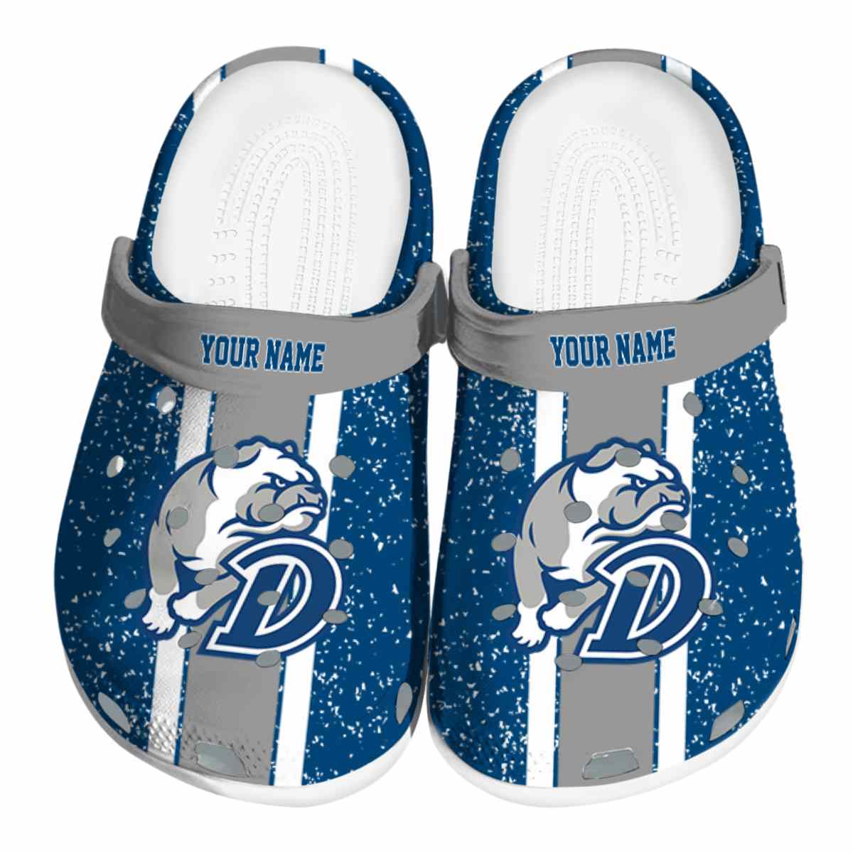 Drake Bulldogs 2025 NCAA Sport Crocs Clogs For Men Women and Kids - GNL1461791
