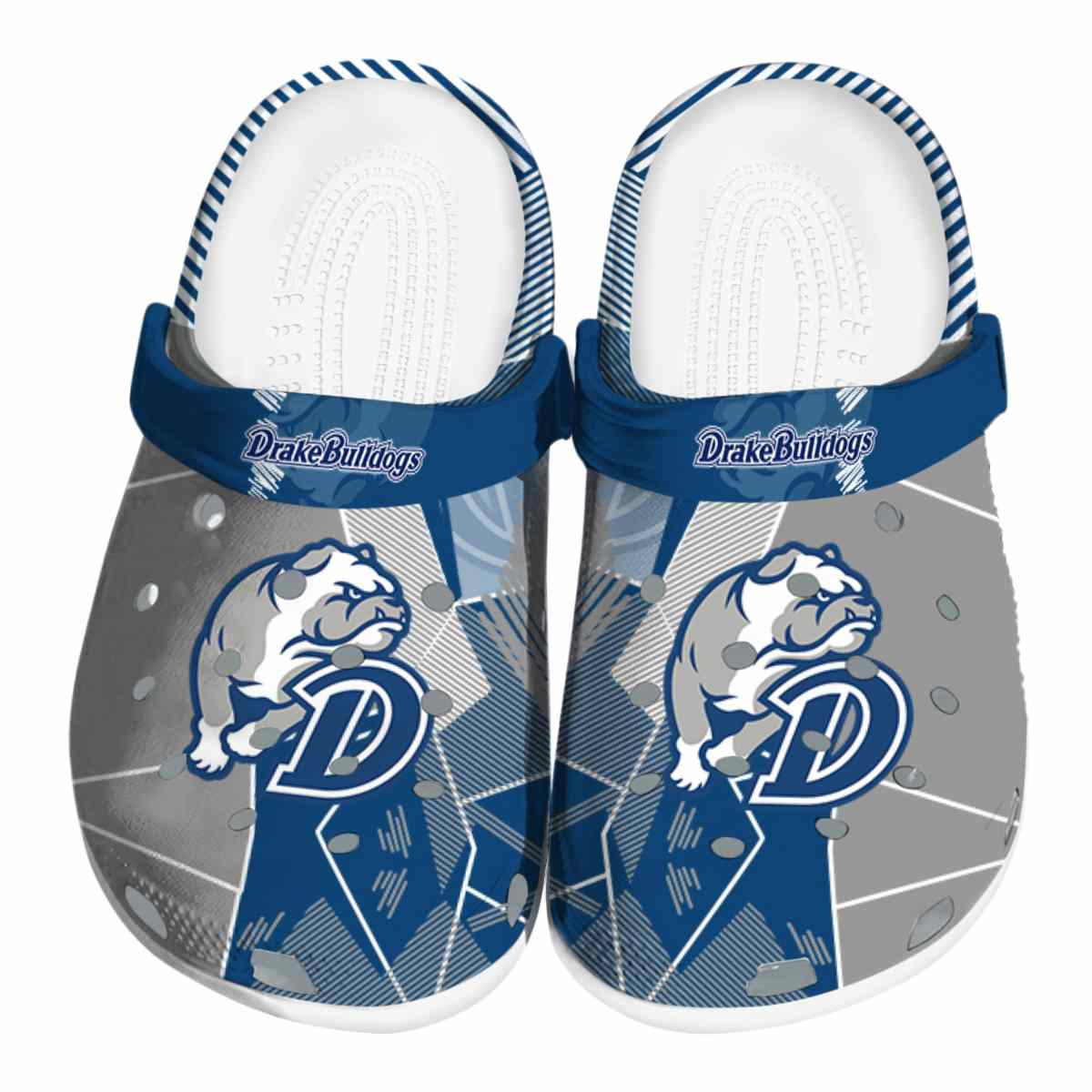 Drake Bulldogs 2025 NCAA Sport Crocs Clogs For Men Women and Kids - GNL1461802