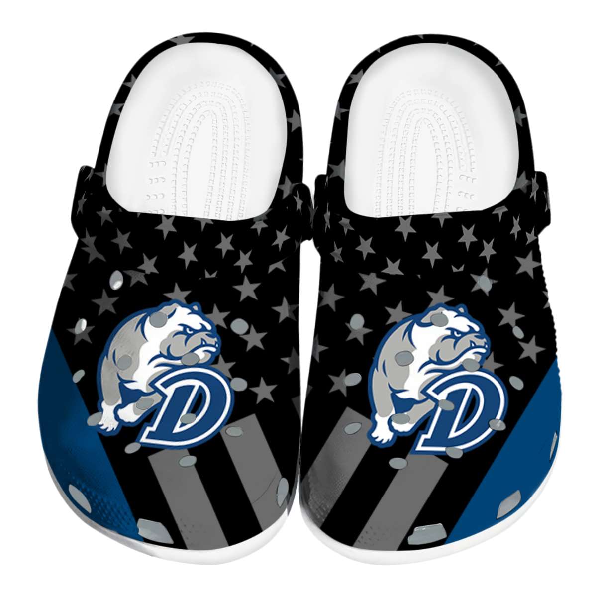 Drake Bulldogs 2025 NCAA Sport Crocs Clogs For Men Women and Kids - GNL1461810