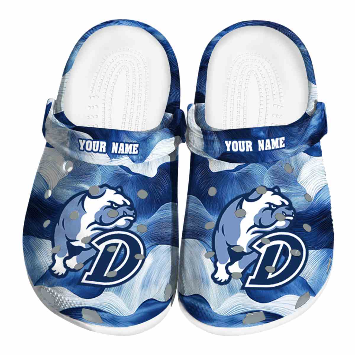 Drake Bulldogs 2025 NCAA Sport Crocs Clogs For Men Women and Kids - GNL1461819