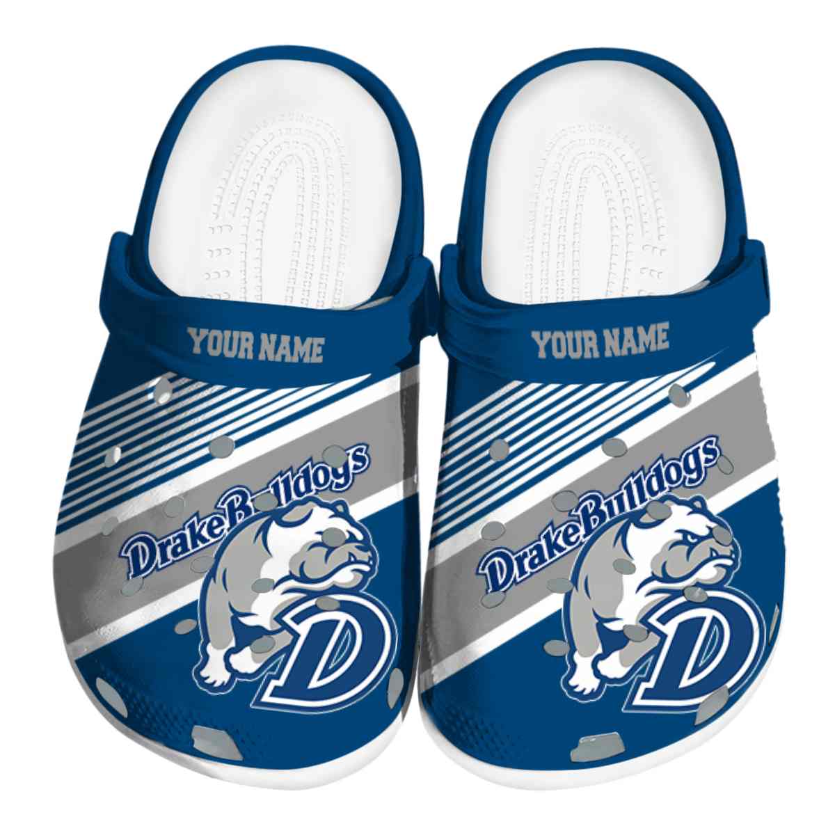 Drake Bulldogs 2025 NCAA Sport Crocs Clogs For Men Women and Kids - GNL1461809