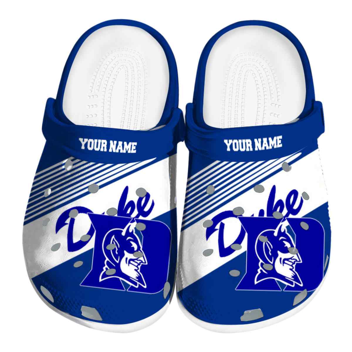 Duke Blue Devils 2025 NCAA Sport Crocs Clogs For Men Women and Kids - GNL1461846