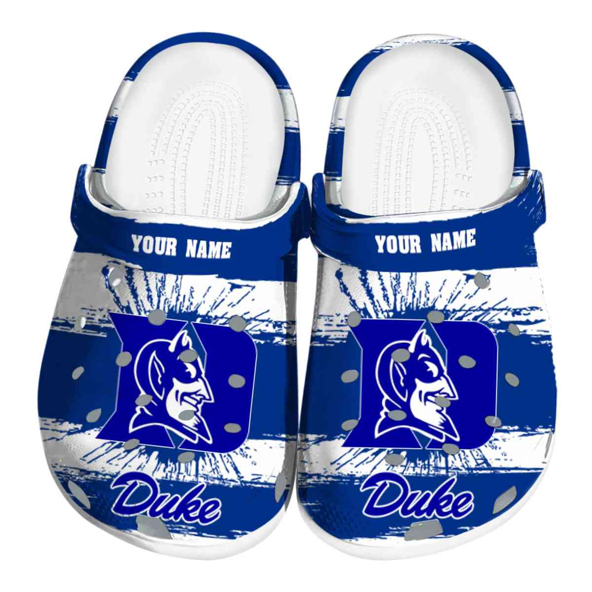 Duke Blue Devils 2025 NCAA Sport Crocs Clogs For Men Women and Kids - GNL1461824