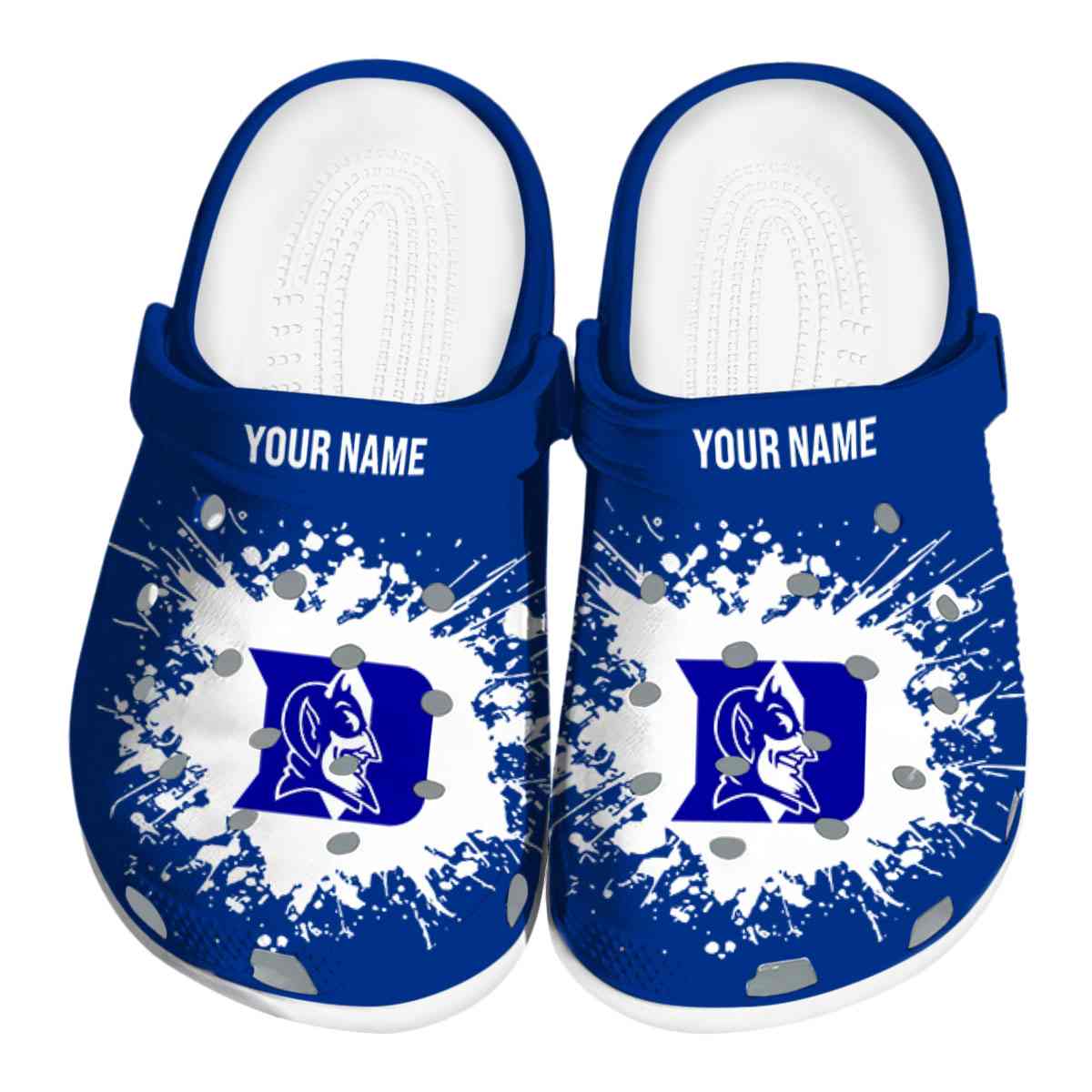 Duke Blue Devils 2025 NCAA Sport Crocs Clogs For Men Women and Kids - GNL1461825