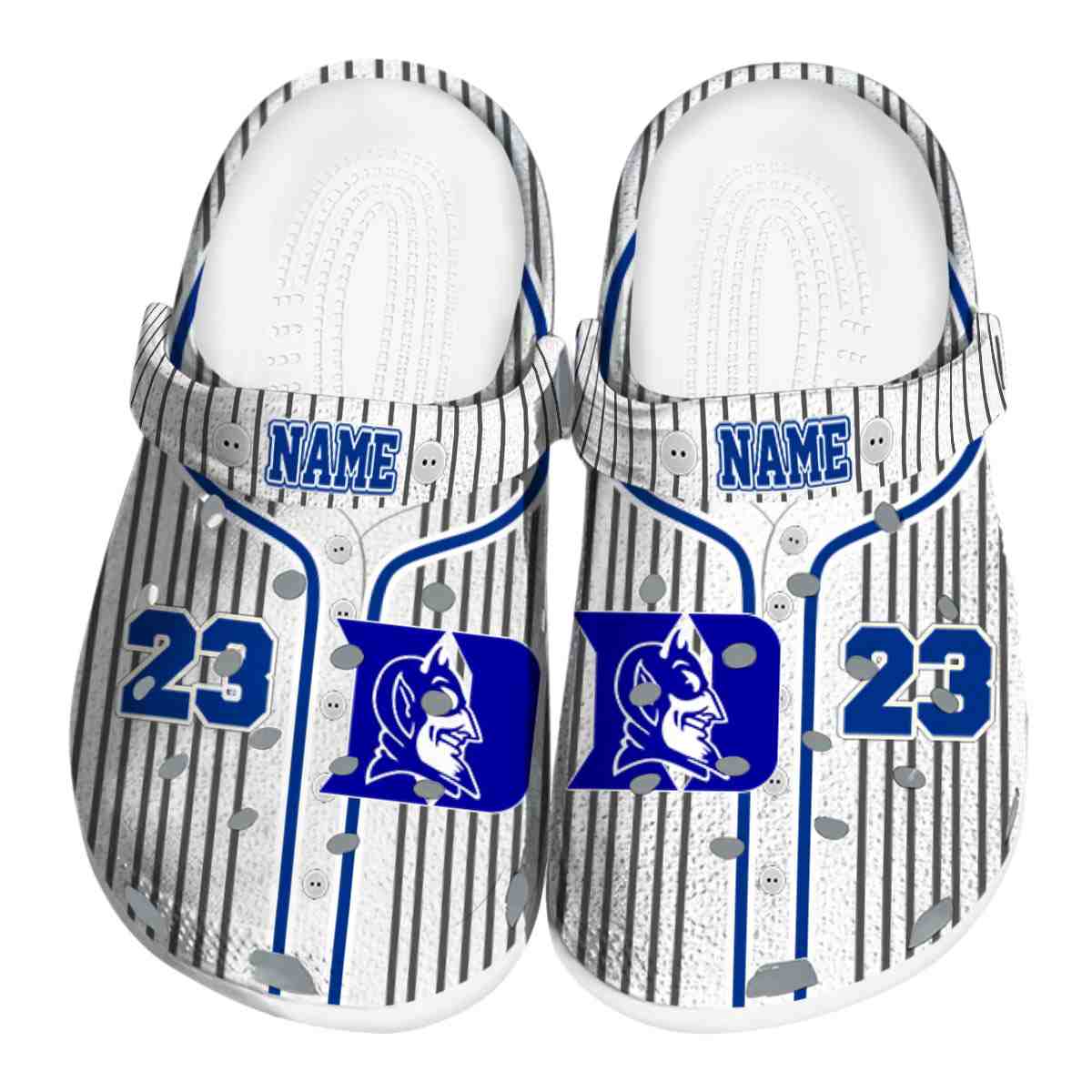 Duke Blue Devils 2025 NCAA Sport Crocs Clogs For Men Women and Kids - GNL1461840