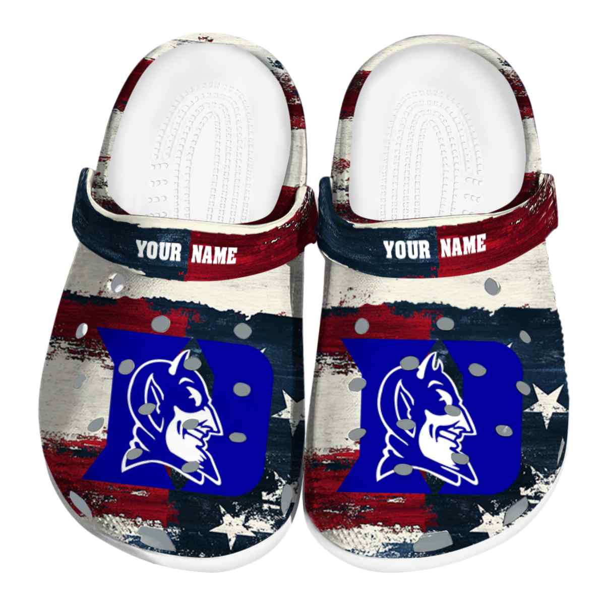 Duke Blue Devils 2025 NCAA Sport Crocs Clogs For Men Women and Kids - GNL1461835