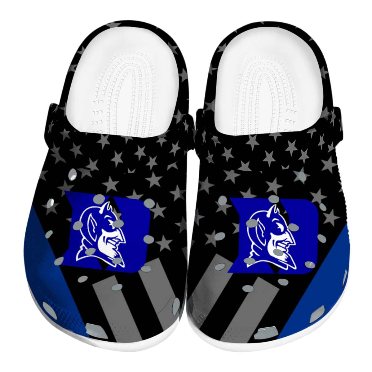 Duke Blue Devils 2025 NCAA Sport Crocs Clogs For Men Women and Kids - GNL1461831