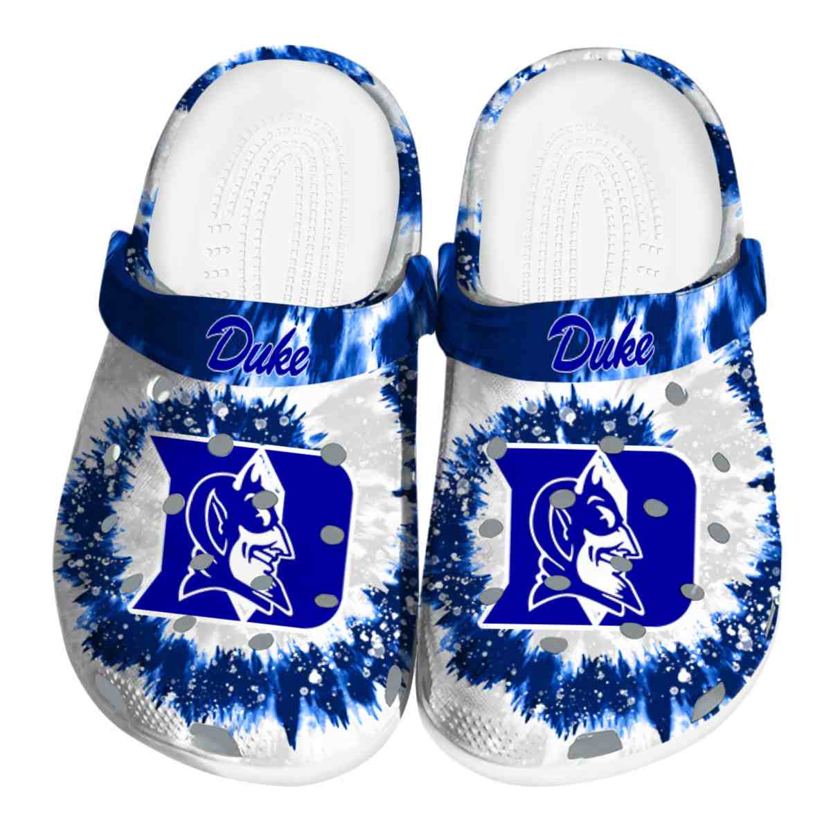 Duke Blue Devils 2025 NCAA Sport Crocs Clogs For Men Women and Kids - GNL1461838