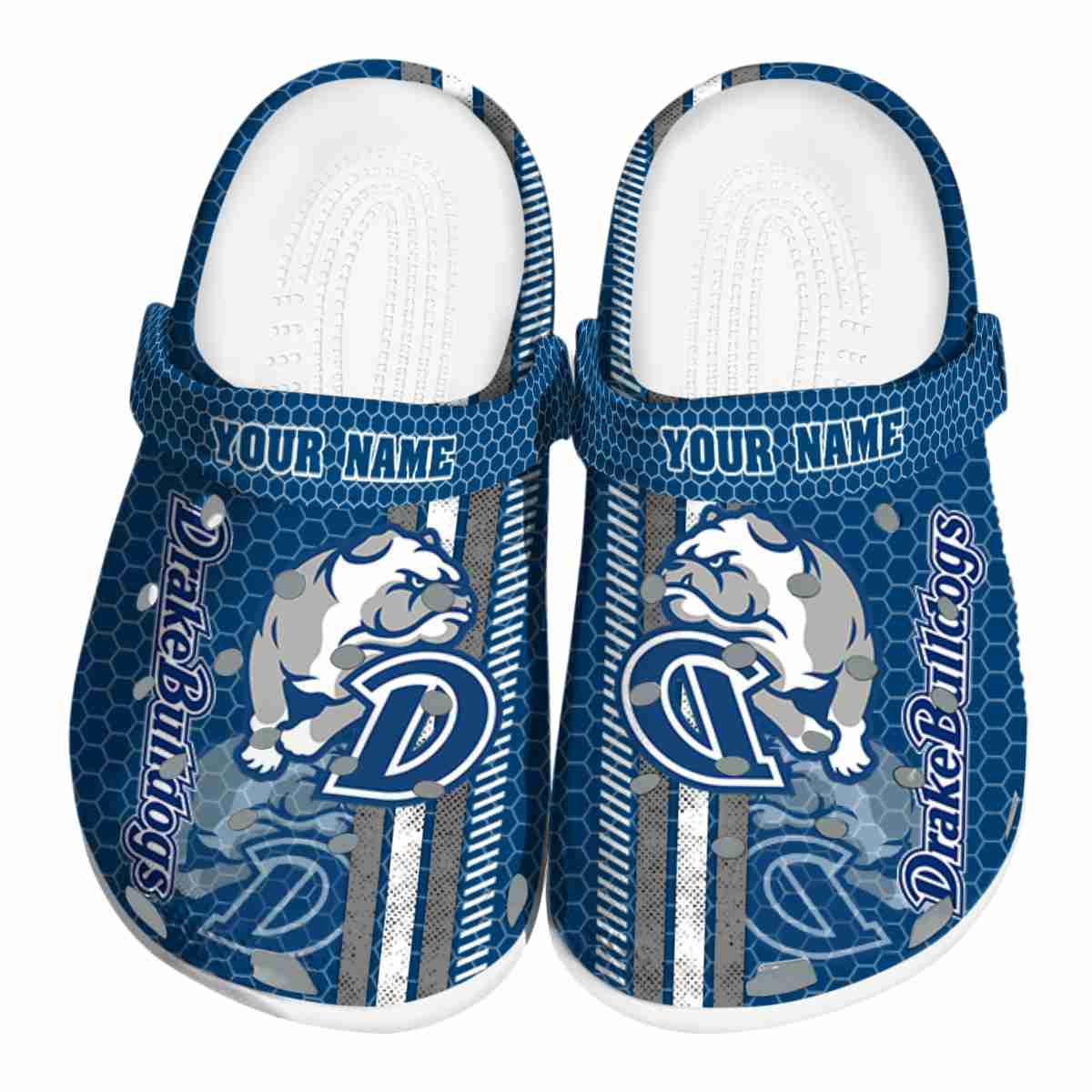 Drake Bulldogs 2025 NCAA Sport Crocs Clogs For Men Women and Kids - GNL1461827