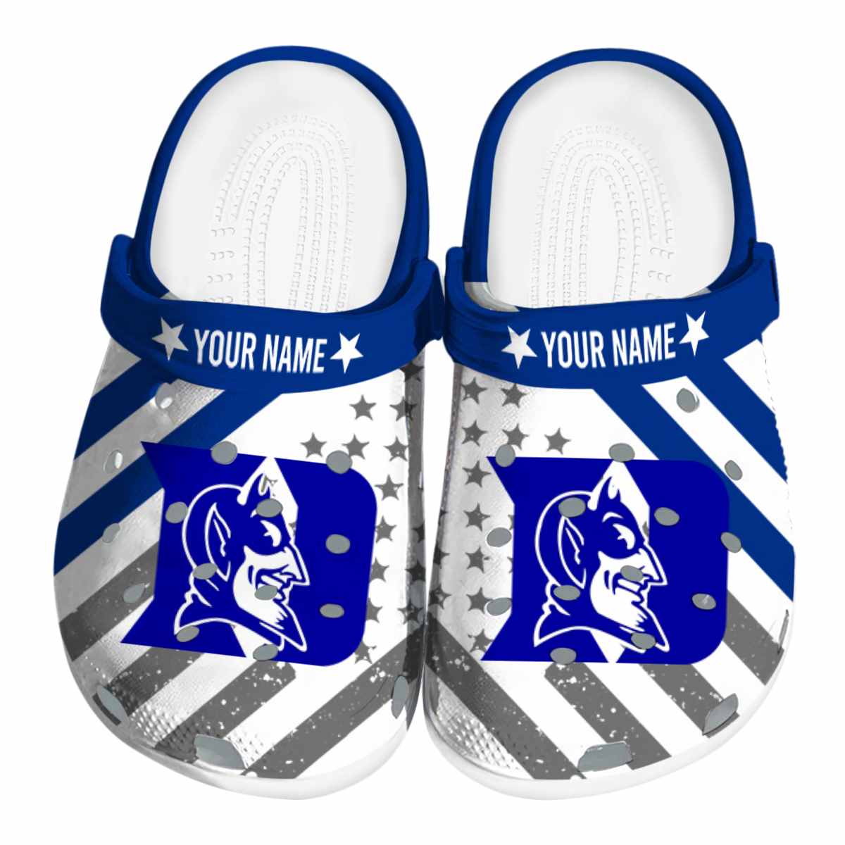 Duke Blue Devils 2025 NCAA Sport Crocs Clogs For Men Women and Kids - GNL1461820