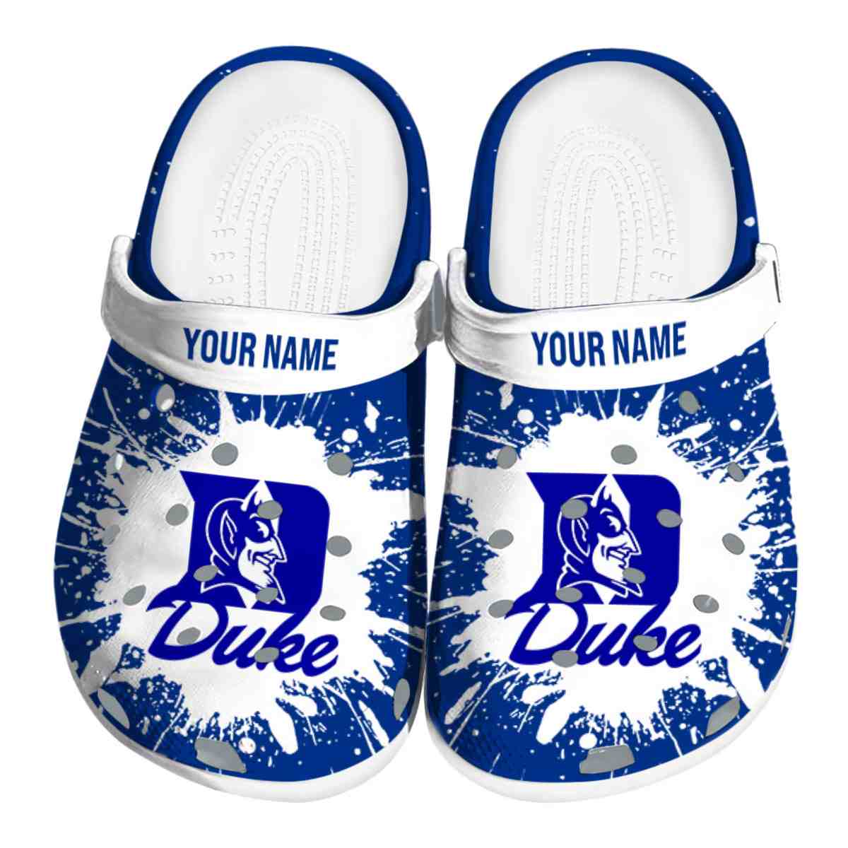 Duke Blue Devils 2025 NCAA Sport Crocs Clogs For Men Women and Kids - GNL1461844
