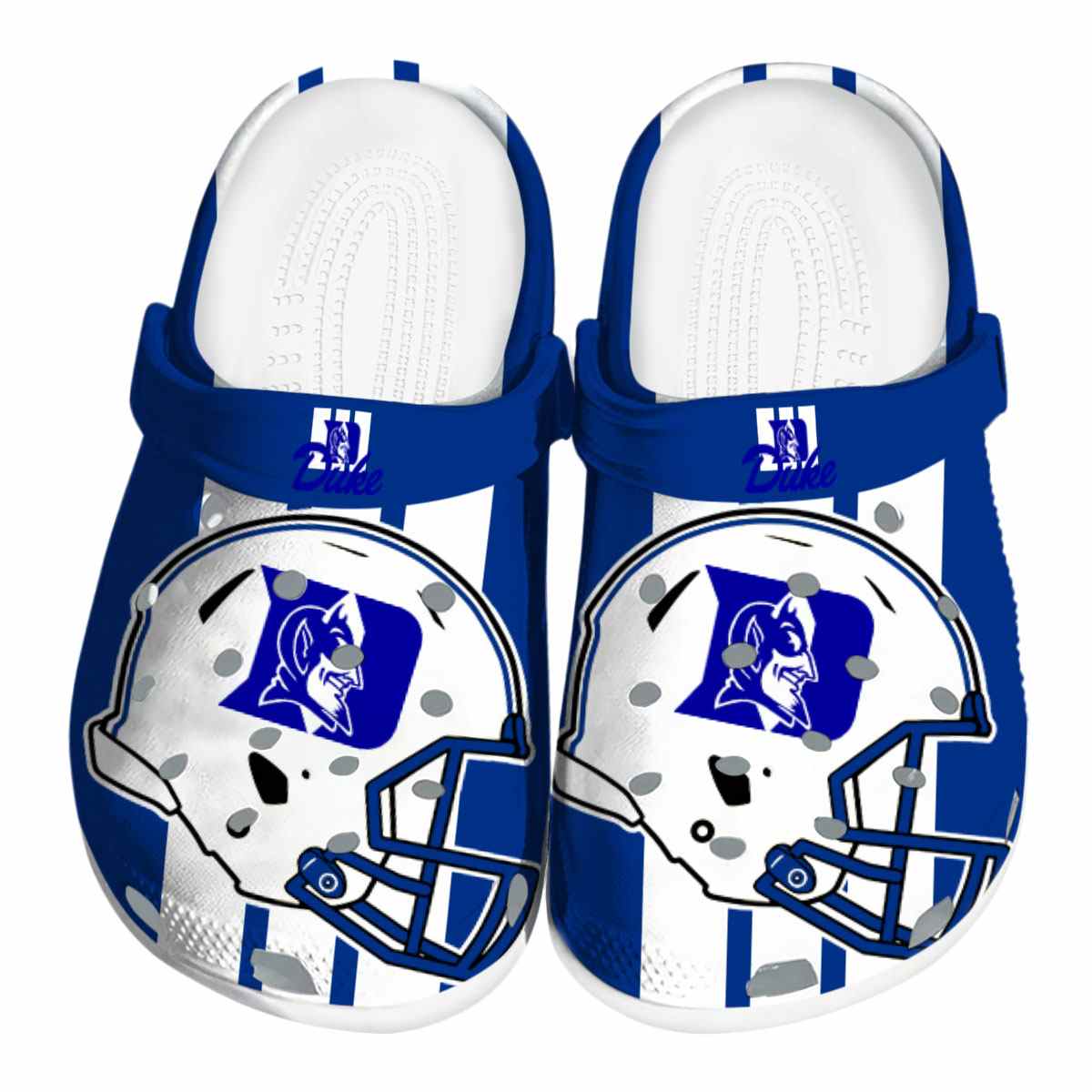 Duke Blue Devils 2025 NCAA Sport Crocs Clogs For Men Women and Kids - GNL1461842