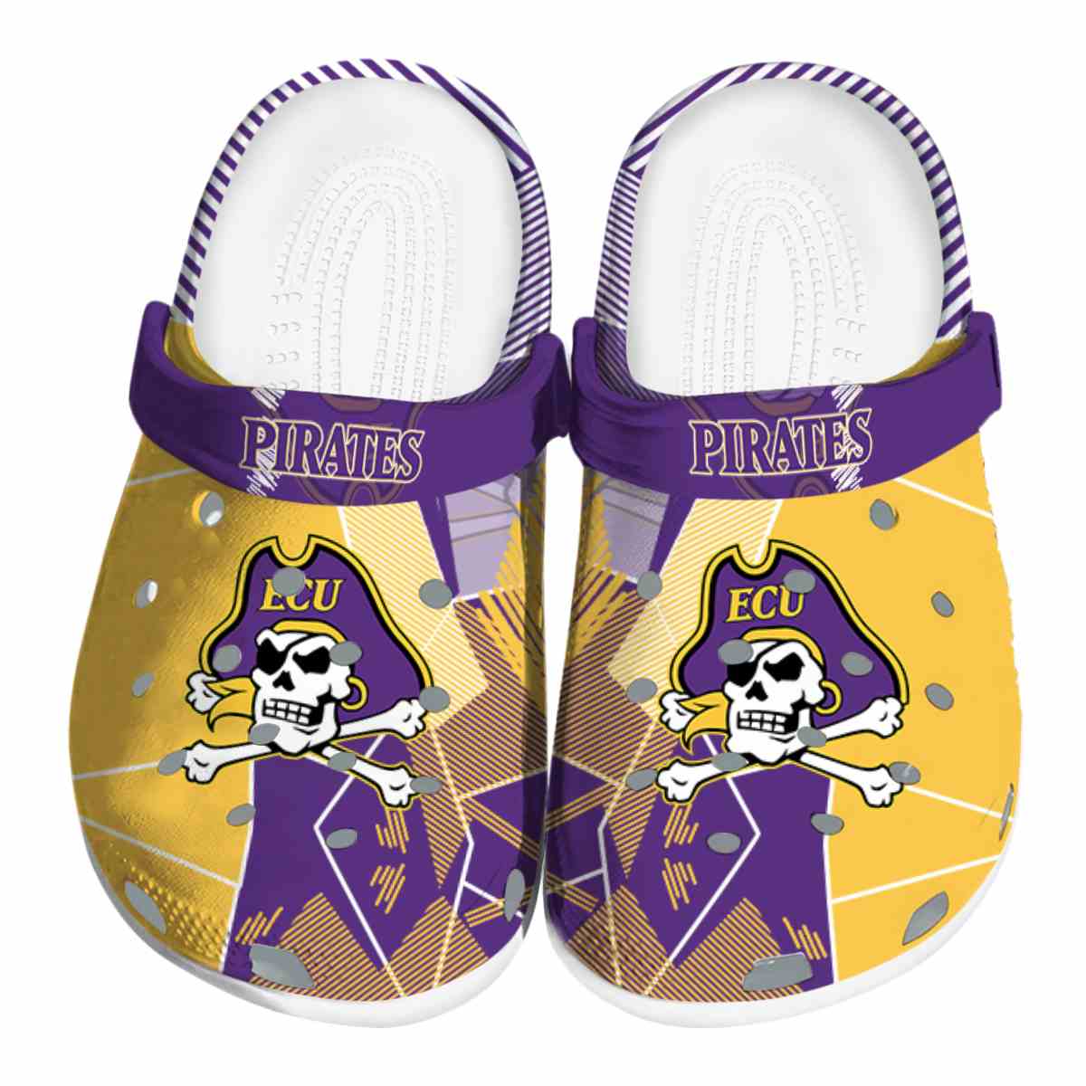 East Carolina Pirates 2025 NCAA Sport Crocs Clogs For Men Women and Kids - GNL1461878