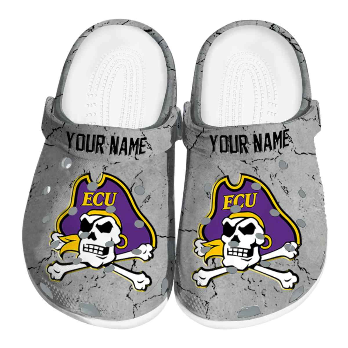 East Carolina Pirates 2025 NCAA Sport Crocs Clogs For Men Women and Kids - GNL1461860