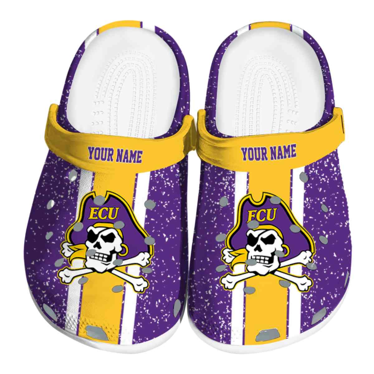 East Carolina Pirates 2025 NCAA Sport Crocs Clogs For Men Women and Kids - GNL1461869