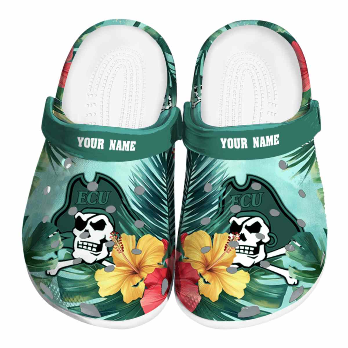 East Carolina Pirates 2025 NCAA Sport Crocs Clogs For Men Women and Kids - GNL1461875